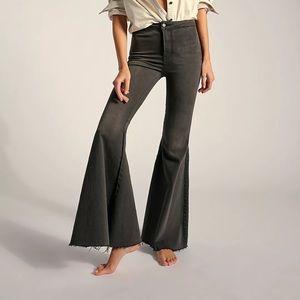 Free People Just Float On Flare Jeans